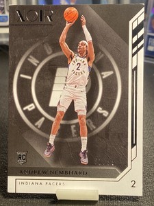 Andrew Nembhard 2022-23 Panini Noir #169 Association Edition Rookie 82/99 (RC)