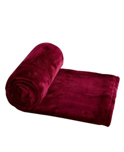 Bon Voyage Burgundy 50" X 60" Travel Blanket T4101020 - Picture 1 of 2