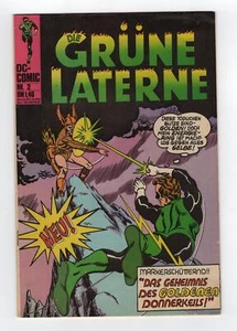 1960 DC GREEN LANTERN #2 1ST APP OF PIEFACE & QWARD UNIVERSE RARE KEY GERMAN - Picture 1 of 2