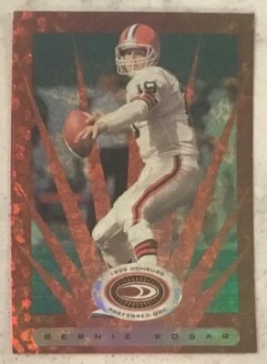 1999 Donruss Preferred QBC Preferred Power #25 BERNIE KOSAR #d /500 NICE! - Image 1 of 2