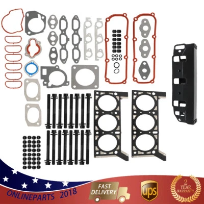 Juego de juntas de culata y pernos 3,8 L OHV para Dodge Grand Caravan Chrysler 2004-2010 Foto 1 de 4