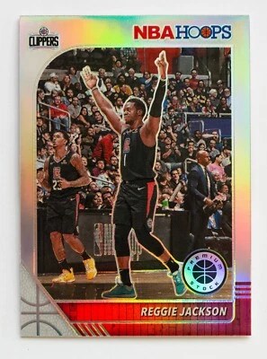 Baloncesto Panini Hoops Premium Stock 2019-20 - Reggie Jackson - plateado #57 Foto 1 de 2