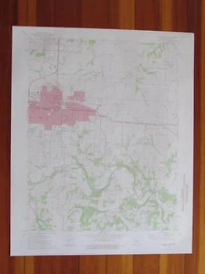 Mapa de ratón Sedalia East Missouri 1975 original vintage del USGS - Imagen 1 de 1