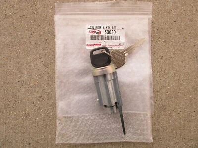 93-97 TOYOTA LAND CRUISER FZJ80 INTERRUPTOR DE BLOQUEO DE CILINDRO DE ENCENDIDO CON LLAVE OEM NUEVO Foto 1 de 4