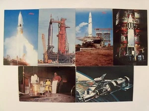 NASA SKYLAB RAKETENZENTRUM RAKETENATLAS ASTRONAUTEN 6 POSTKARTEN LOT UNBENUTZT STD SZ - Bild 1 von 9