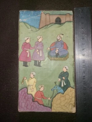 Original Antique Painting Without Frame 200/250 Years Old - Image 1 of 2