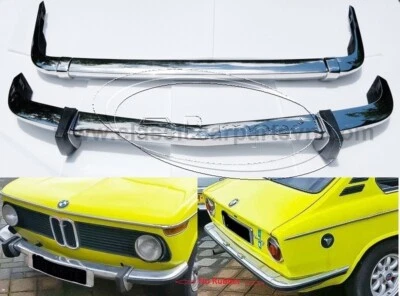 Parachoques BMW 2002 tii touring (1973-1975) por acero inoxidable nuevo Foto 1 de 4