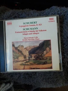 Schubert Arpeggione Sonata Schumann: Fantasiestücke Maria Kliegel CD Naxos - Picture 1 of 2