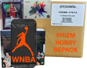 2024 WNBA Prizm Hobby Box - Caitlin Clark Hits - Repack - Blast Gold Auto Snake - Picture 1 of 11
