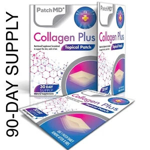 90 Day Supply PatchMD Colágeno Plus Parche 90 Parches Nuevo Sellado - Imagen 1 de 5