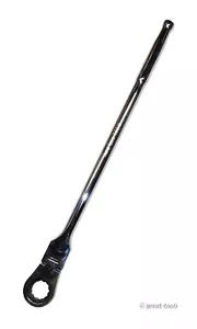 ASTRO TOOLS RATCHET HANDLE – flex head – 18” long for nano sockets – #78218 - Picture 1 of 8