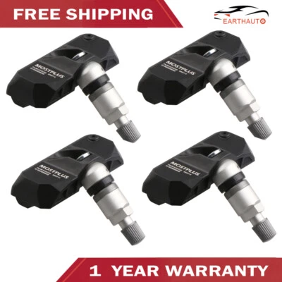 4X Sensor de presión de neumáticos TPMS para BMW 328i 335i 535i 760i X3 X5 M3 M5 M6 Z4 Nuevo Foto 1 de 4