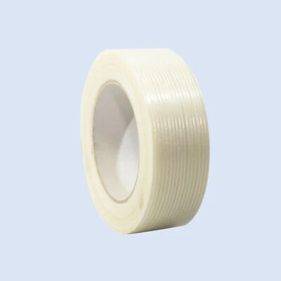 SELMUNDO (0,05€/1m) Filamentband Glasfaser Klebeband Gewebeband 38mm x 50m