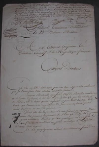 Mac-Curtain, de Fontenay, Huchet Dreux Haincque, Gaullier. Krieg der Vendée.1796 - Bild 1 von 2