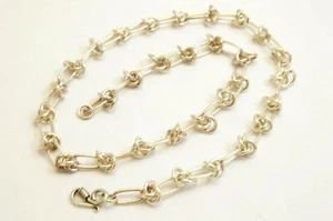 925 Sterling Silver Chain Necklace. 50 grams, 50 cm/19.7" - Picture 1 of 12