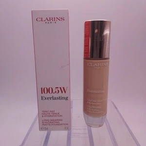 Clarins Everlasting Long Wearing  Hydrating Matte Foundation 100.5W CREAM - Picture 1 of 7