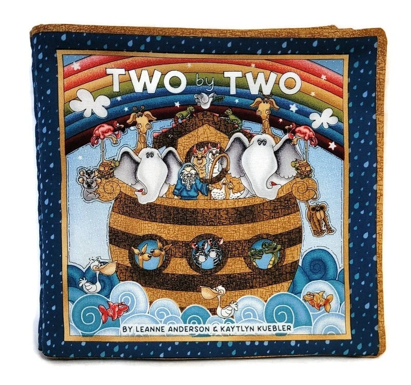 Dos por dos - Libros de tela suave para bebés, niños, niños, niñas, niños, niños pequeños Foto 1 de 4