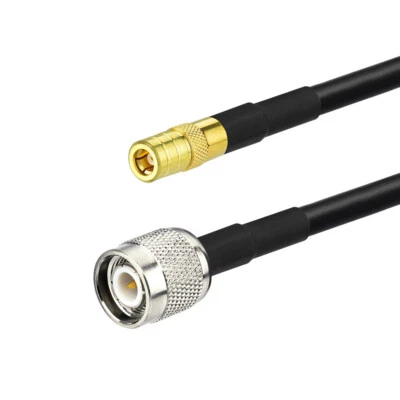 SMB Female to TNC Male Vehicle Marine XM Satellite Radio Antenna RG58 Cable 3m - Image 1 of 3