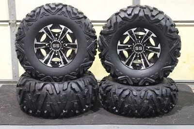 KIT DE NEUMÁTICOS Y RUEDAS RAPTOR KAWASAKI MULE PRO FXT 26" QUADKING ATV GP11K BIGGHORN Foto 1 de 4