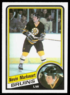 Nevin Markwart 1984-85 O-Pee-Chee #8 NMT - Image 1 of 2
