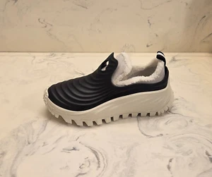 New! Moncler 'Acqua' Rain Boots Black White Mens Size 9 US 42 Eur. MSRP $550 - Picture 1 of 12