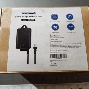 Dewenwils Low Voltage Landscape Lighting Transformer 120V 60Hz / 12V 60W HOSL02B - Picture 1 of 2