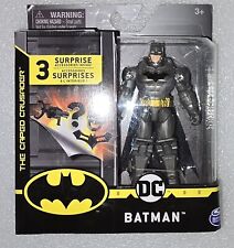Spin Master DC The Caped Crusader Batman Armored 4" action figure 