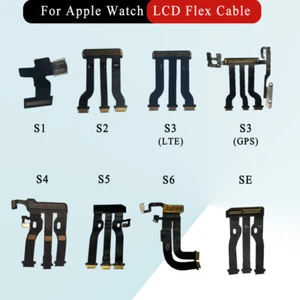 For Apple Watch Series 1 2 3 4 5 SE 6 7 8 Main Board LCD Touch Screen Flex Cable - Picture 1 of 20