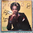 Peabo Bryson Signed 1978 Album Cover Reaching For The Sky Beauty & Beast Grammy