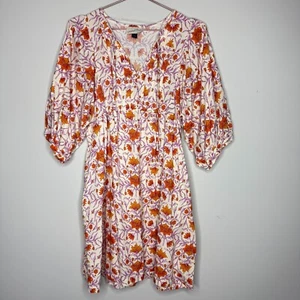 Universal Thread Womens Dress Small Colorful Prairie Cottage Floral Bloomcore - Picture 1 of 6