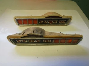 71 Fury III Side Marker Lights 1971 Front - Imagen 1 de 2