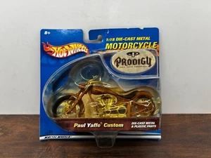 Hot Wheels Paul Yaffe Custom 1:18 Die Cast Motorcycle 89064 Mattel - Picture 1 of 2