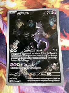 Juego de cartas coleccionables Pokémon Mewtwo 052 Black Star Promo Sv: Holograma escarlata y violeta raro - casi nuevo - Imagen 1 de 6