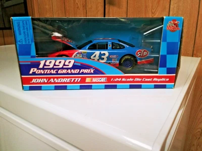 John Andretti #43 STP Pontiac 1999 1:24 50th Petty Racing Anniv. - Imagem 1 de 2