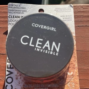Covergirl Clean Invisible Loose Powder 135 Translucent Deep - Picture 1 of 7