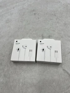 Apple EarPods USB-C Headphones New In Box Pack Of 2 - Picture 1 of 2