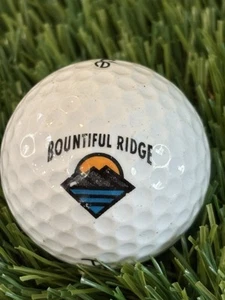 Bountiful Ridge Golf Course Logo Golf Ball- Utah UT - Picture 1 of 1