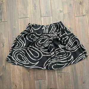 Banana Republic 100 % Seide A-Linie ausgestellter Rock 6 - Bild 1 von 7