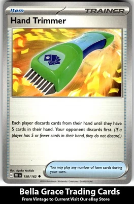 Hand Trimmer #150/162 SV05: Temporal Forces Pokemon Uncommon - Image 1 of 2