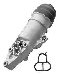 Aluminum Oil Filter Housing Compatible with Audi A4 A5 A6 A7 A8 Quattro Q5 Q7... - Picture 1 of 6