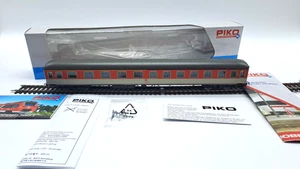 Piko 1:87 H0 59634 vagón de tren rápido 1/2 clase Abüm 223 POP de DB en embalaje original raro - Imagen 1 de 5