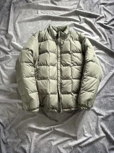 Vintage Nike ACG Puffer Jacket Mens XL Green Down Reversible Y2K 2000s - Picture 1 of 11