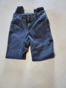 Wax Jeans Butt, I Love You Womens Size 7 Black Skinny Stretch Denim  - Picture 1 of 18