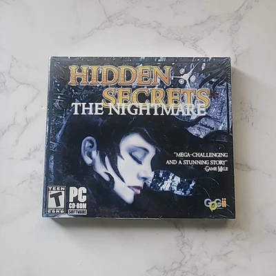 Hidden Secrets The Nightmare NEW Sealed PC Computer Game 2008 Brain Teaser Puzzl - Image 1 of 4