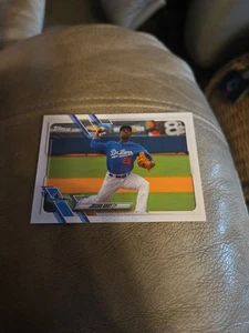 2021 Topps Josiah Gray Tulsa Drillers Pro Debut Minor League RC Card # PD-132 - Picture 1 of 2