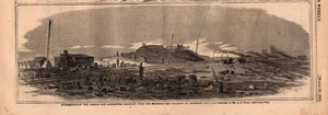 1862 Harpers Weekly March 29 Manassas Junction intersection of Railroads - Picture 1 of 1