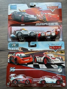 Disney Pixar Cars GRC Lightning McQueen & Shu Todoroki KABUTO Tokyo Mater 2 x 2 - Bild 1 von 1