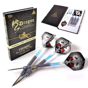 CUESOUL Dragon Fashionable 90% tungsten Steel Tip Darts Set,26 Grams Barrel with - Picture 1 of 6