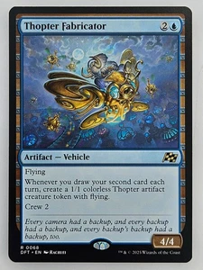 Magic The Gathering - 0068 Thopter Fabricator - Rare - Aetherdrift - Picture 1 of 5