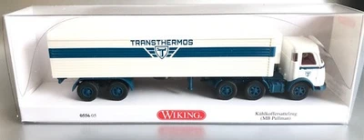 MB Pullman Kühlkoffersattelzug - Transthermos - Wiking 0556 05  - 1:87 - OVP - Bild 1 von 3